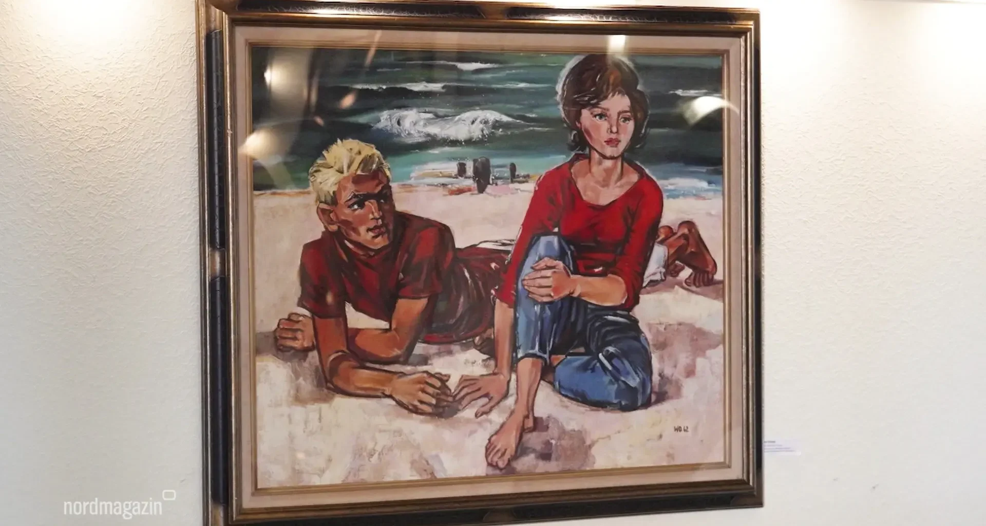 "Am Strand": Die Gesichter hinter Womackas berühmten Gemälde - NDR.de