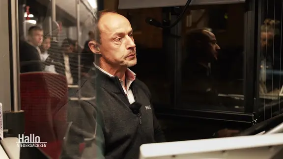 Busfahrer Michael Baierlein.