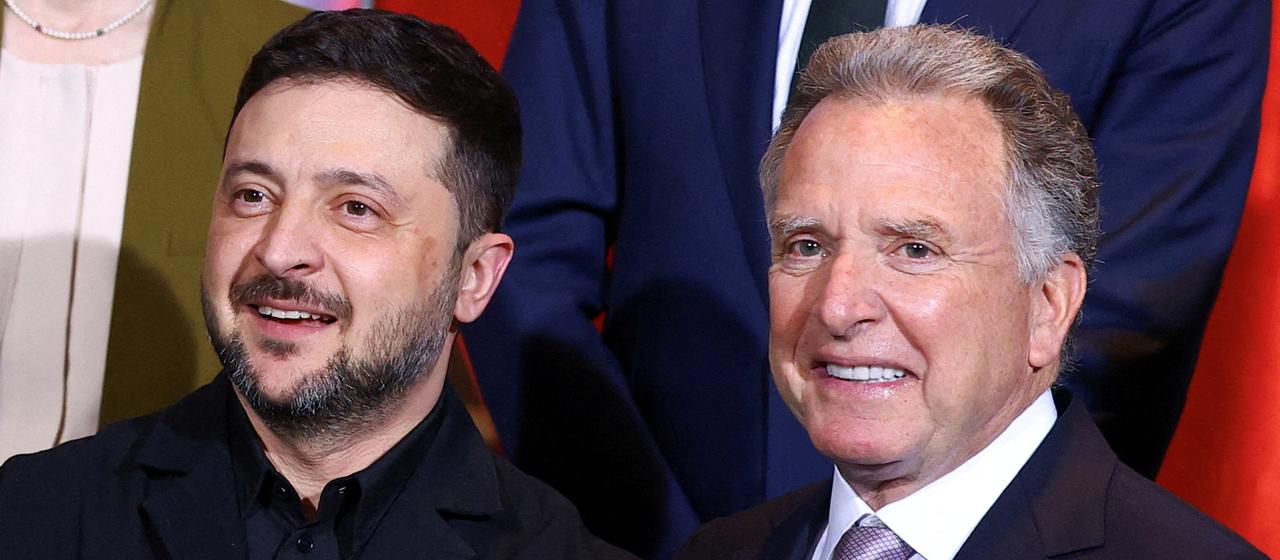 Selenskyj und Witkoff (Archivbild vom 15.12.2025)