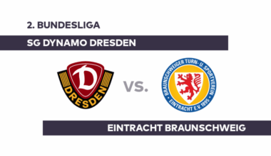 SG Dynamo Dresden - Eintracht Braunschweig: Braunschweig muss punkten - 2. Bundesliga