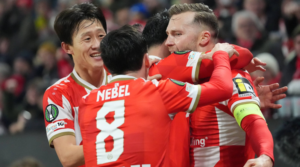 Conference League: Mainz 05 direkt im Achtelfinale – Hammer-Gegner droht