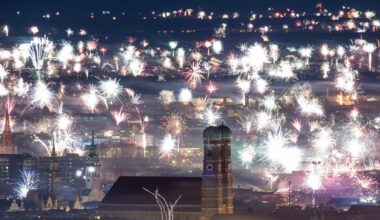 Hier ist Böllern an Silvester in München verboten