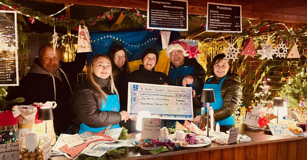 Fast 13.000 Euro für die Ukraine