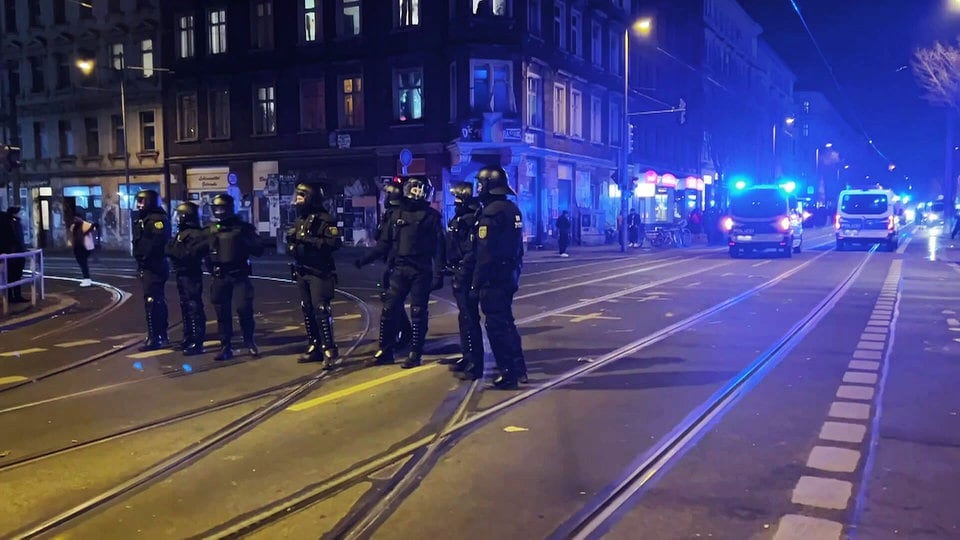Polizei Leipzig bereitet sich auf intensiven Silvester-Einsatz vor