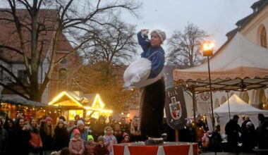 Historischer Weihnachtsmarkt in Augsburg hat viele Überraschungen parat