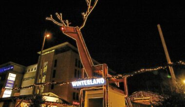 Das Winterland vor der City-Galerie läuft erfolgreich