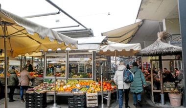 Der verlängerte Samstag am Augsburger Stadtmarkt hat einen schweren Stand