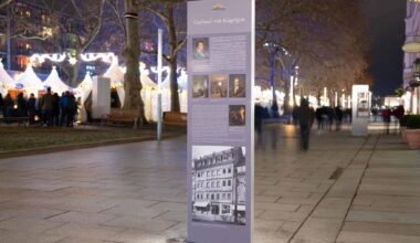 Stele auf Caspar-David-Friedrich-Weg in Dresden eingeweiht