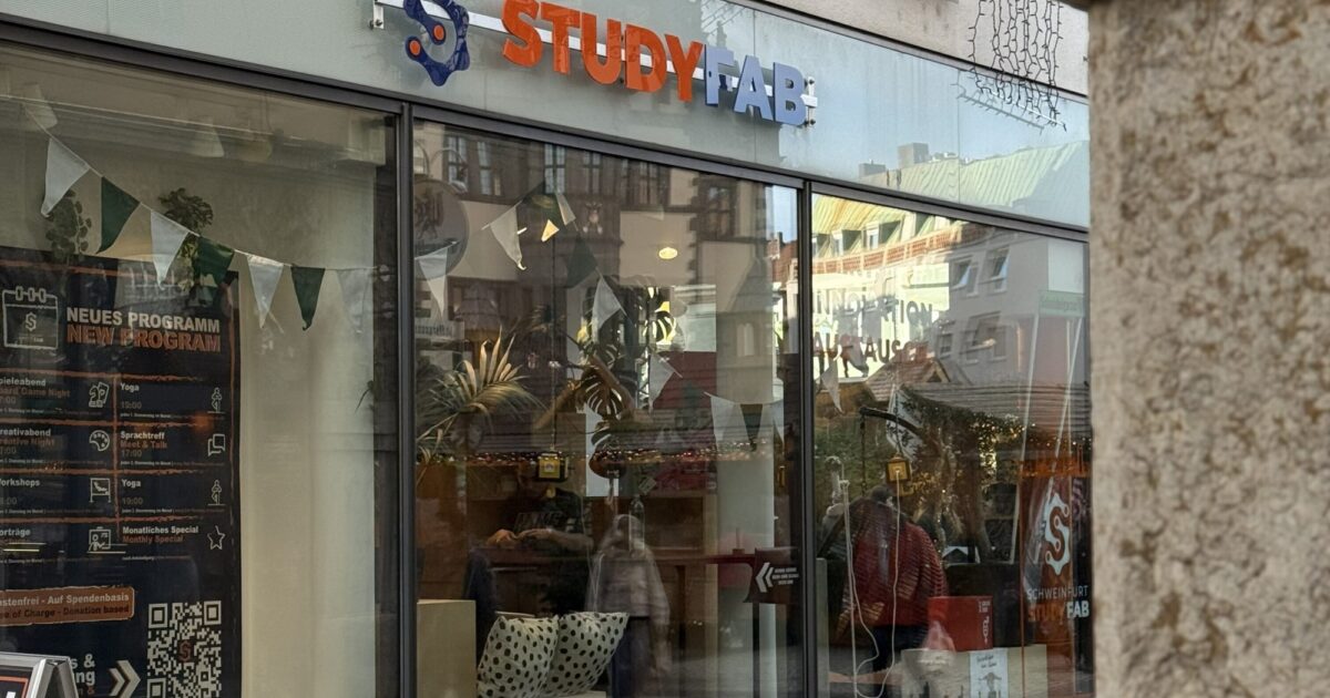 Schweinfurt: StudyFab bleibt dank neuem…