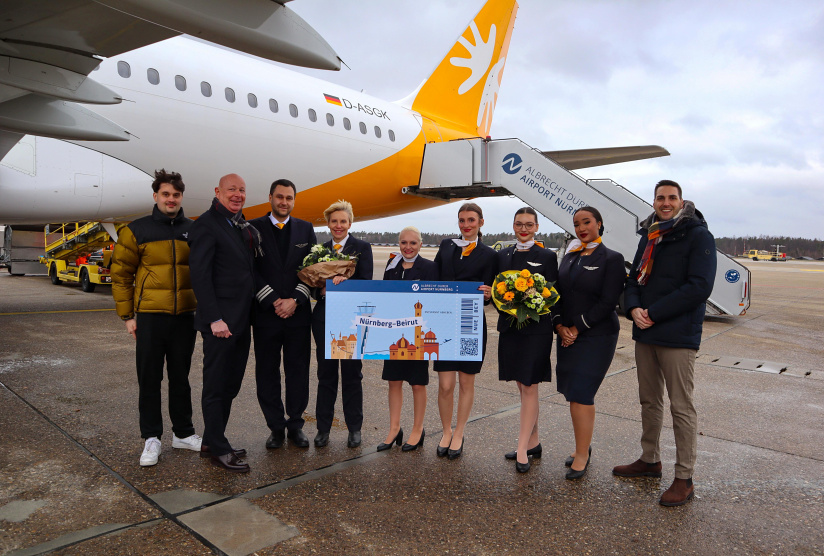 Sundair nimmt Route Nürnberg-Beirut auf, © Flughafen Nürnberg