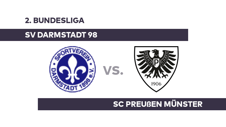 SV Darmstadt 98 - SC Preußen Münster: SV Darmstadt 98 weiter auf dem Vormarsch? - 2. Bundesliga