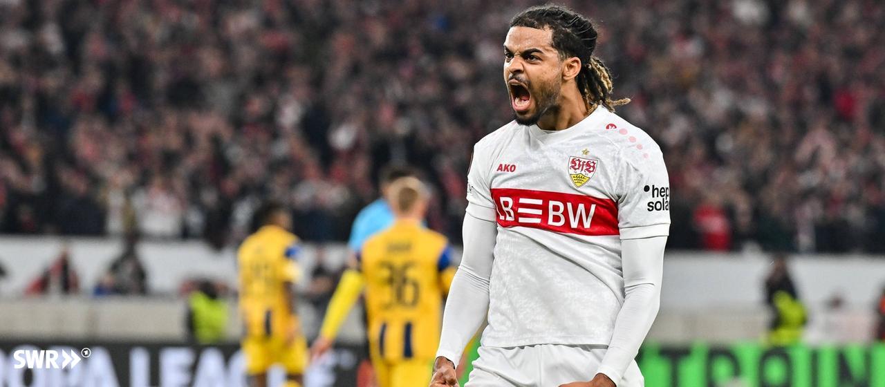 Lorenz Assignon hat den VfB Stuttgart in der Europa League gegen Maccabi Tel Aviv mit 1:0 in Führung geschossen.