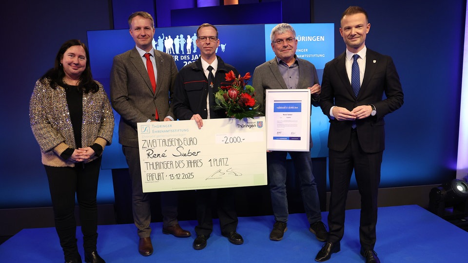 Thüringer des Jahres 2025 ist René Sieber