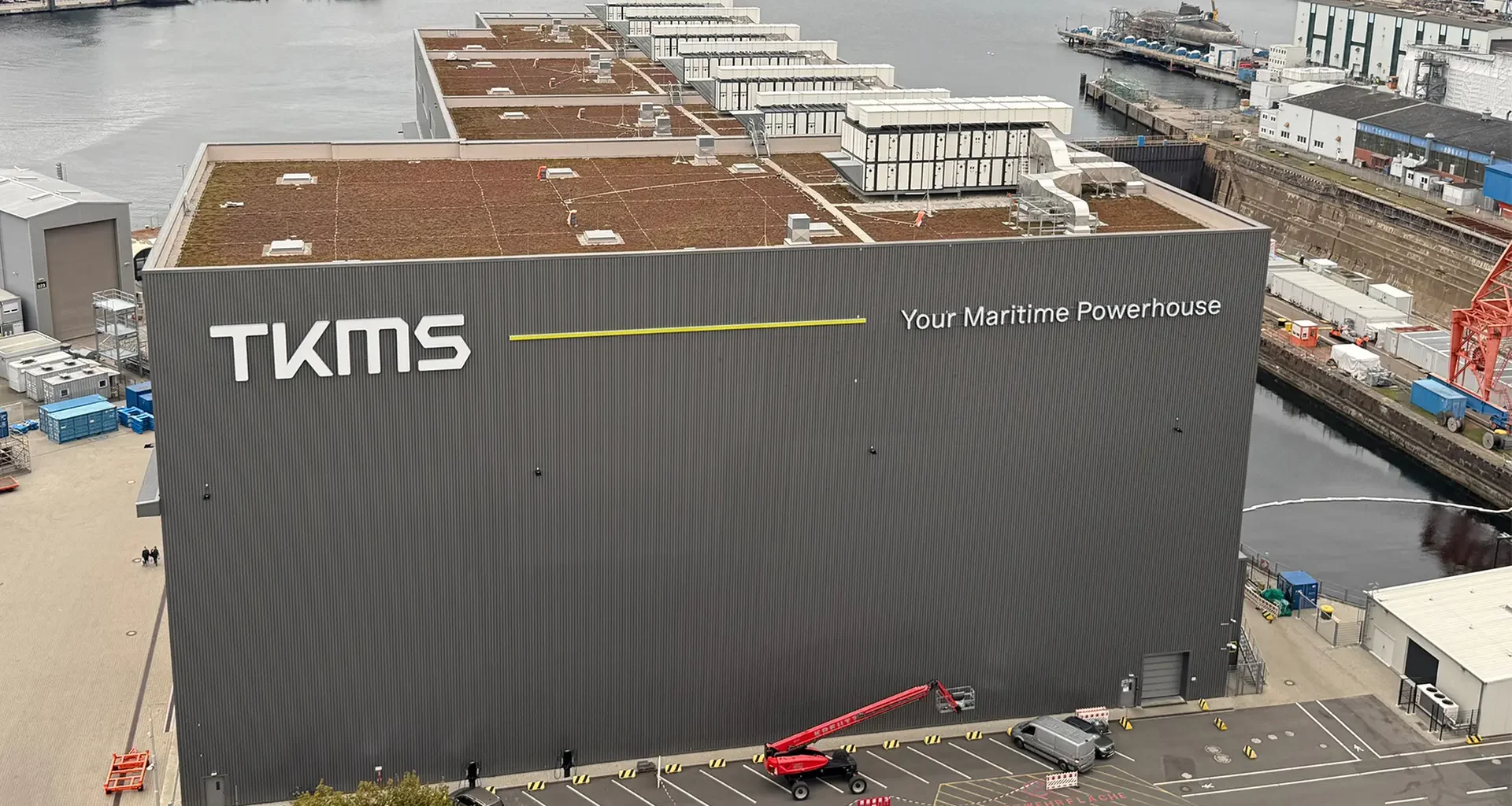 Gefüllte Auftragbücher bei Kieler Schiffbauer TKMS