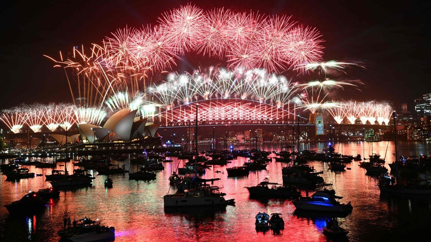 Australien begrüßt 2026 mit einem Feuerwerk in Sydney – so geht es weiter