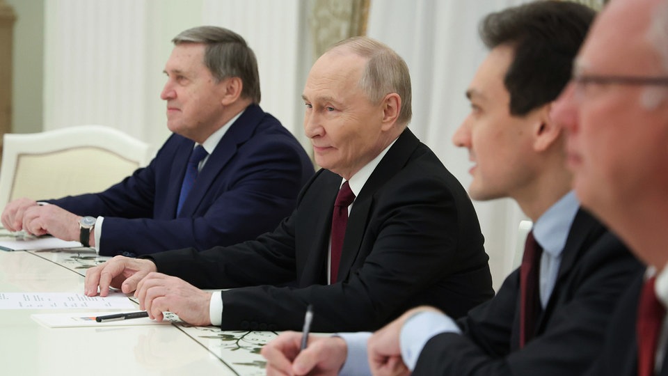 Ukraine-News: Kein Ergebnis bei Gespräch von Putin und Witkoff