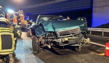 Schwerverletzter bei Unfall auf A49 bei Homberg ➤ Hessen am Morgen: Die Nachrichten im Ticker