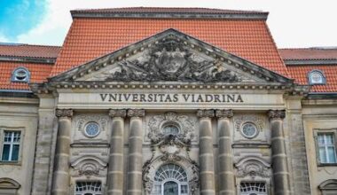 Das Hauptgebäude der Europa-Universität Viadrina.