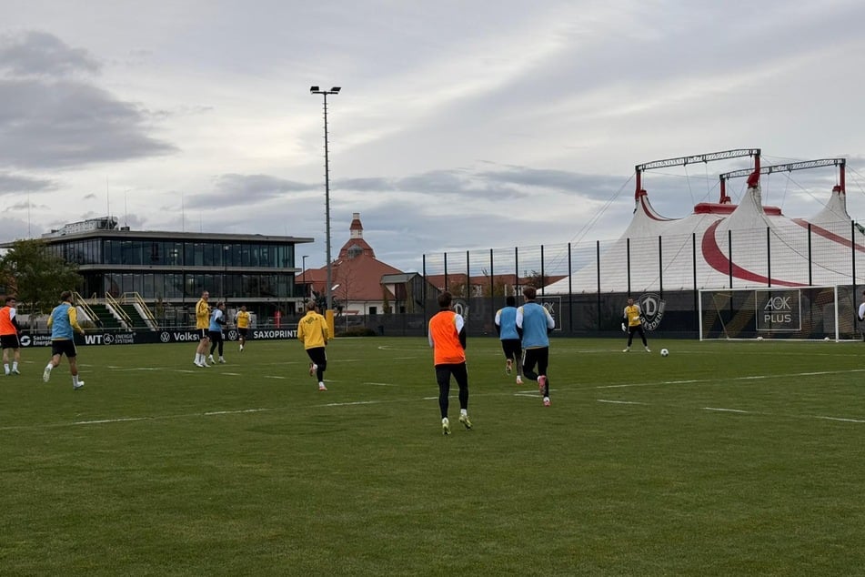 Die Dynamos bereiten sich intensiv auf die bevorstehende Aufgabe bei Hertha BSC vor.