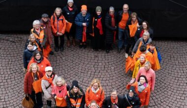Flashmob-Aktion in Wuppertal gegen Gewalt an Frauen