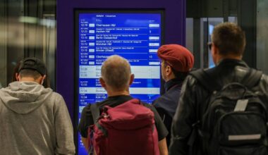 Störung der Bahn zwischen Hauptbahnhof und Flughafen