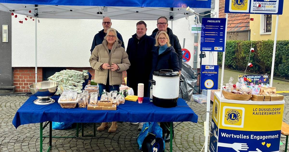 Weckmänner und Riesenradfahrten für Kinder durch den Lions Club