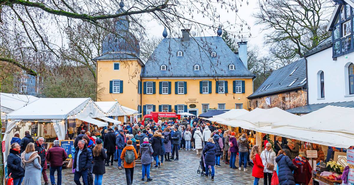 Lüntenbecker Weihnachtsmarkt in Wuppertal bringt in Weihnachtsstimmung