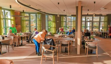 Neuer Speisesaal ist hell und modern