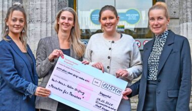 Mitarbeiter der Verwaltung spenden mehr als 132 000 Euro