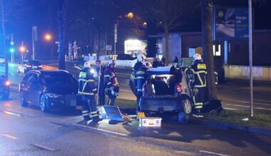 Ein Kind leicht verletzt nach Unfall in Wuppertal