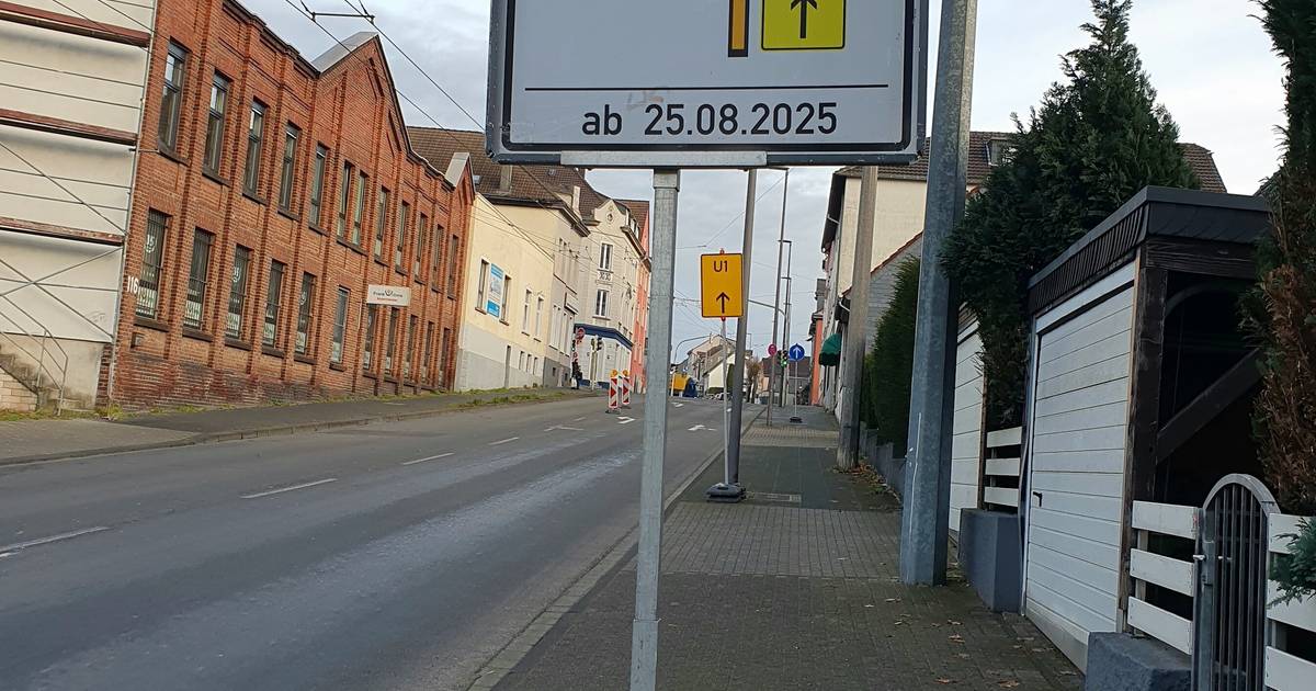 Solingen: Umleitung Gasstraße wurde nachgebessert