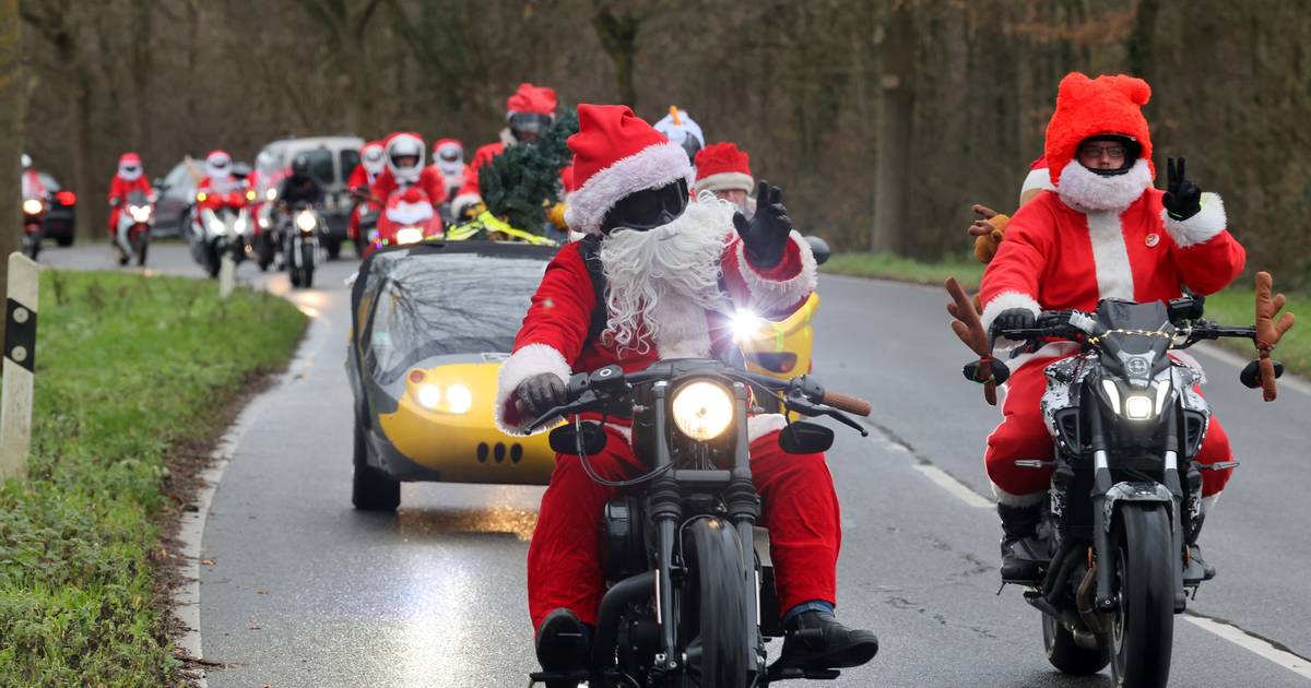 Biker brechen Nikolaus Ride ab Motorrad Fahrt durch Rhein-Kreis Neuss endet mit Ärger