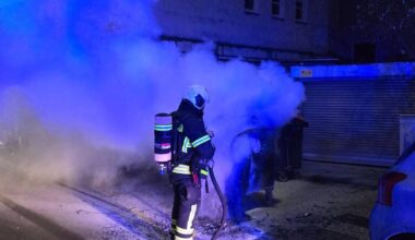 Mülleimerbrand in Wuppertal: Polizei fasst Tatverdächtigen