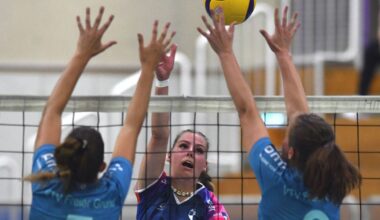 Die Volleyballerinnen von Tusa 06 Düsseldorf schlagen den Schweriner SC II mit 3:1.