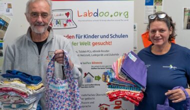 Labdoo und Wirtschaftsbetriebe recyceln Laptops