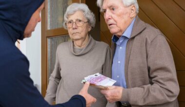 Betrüger gibt sich als Sohn der Nachbarin aus, Seniorr fällt rein