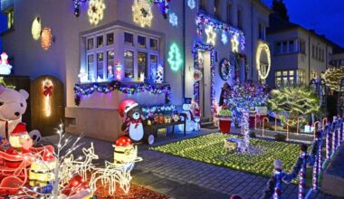 Die Webersiedlung erstrahlt in neuem Lichterglanz