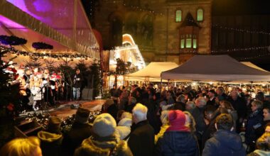Weihnachtssingen auf Marktplatz Rheydt 2025