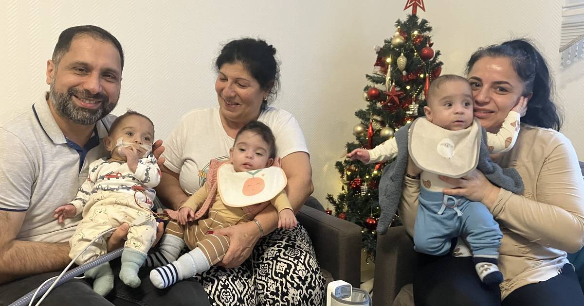 Drillings-Frühchen jetzt zu Hause – so lebt die Familie