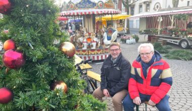 Das Weihnachtseck ist eine Bereicherung für Eller