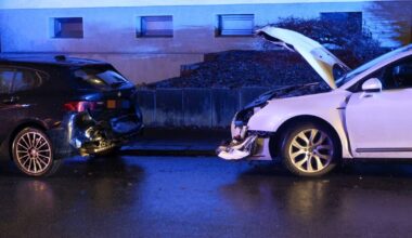 Unfall auf der Erbschlöer Straße in Wuppertal ohne Verletzte
