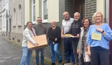 In der Annakirchstraße helfen sich die Nachbarn gegenseitig