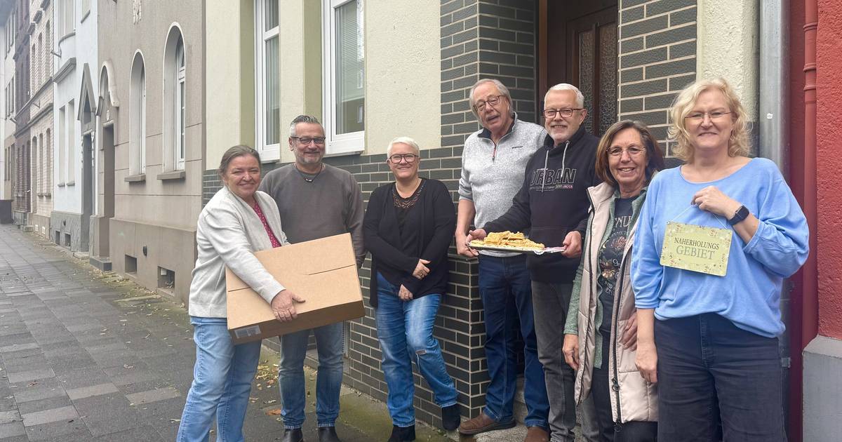 In der Annakirchstraße helfen sich die Nachbarn gegenseitig
