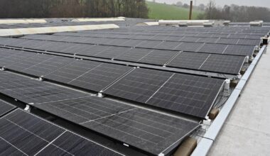 Fast 1000 Solarplatten sorgen für Energie