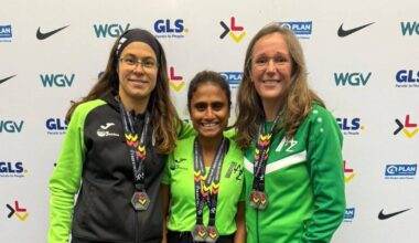 LAZ Mönchengladbach Damen-Trio holt zwei Mal Silber