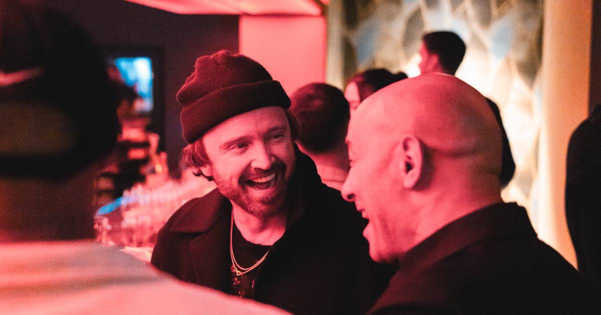 Aaron Paul speiste im Medienhafen