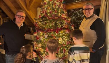 Weihnachten bei der Regenbogenfamilie Nethen im Kreis Viersen