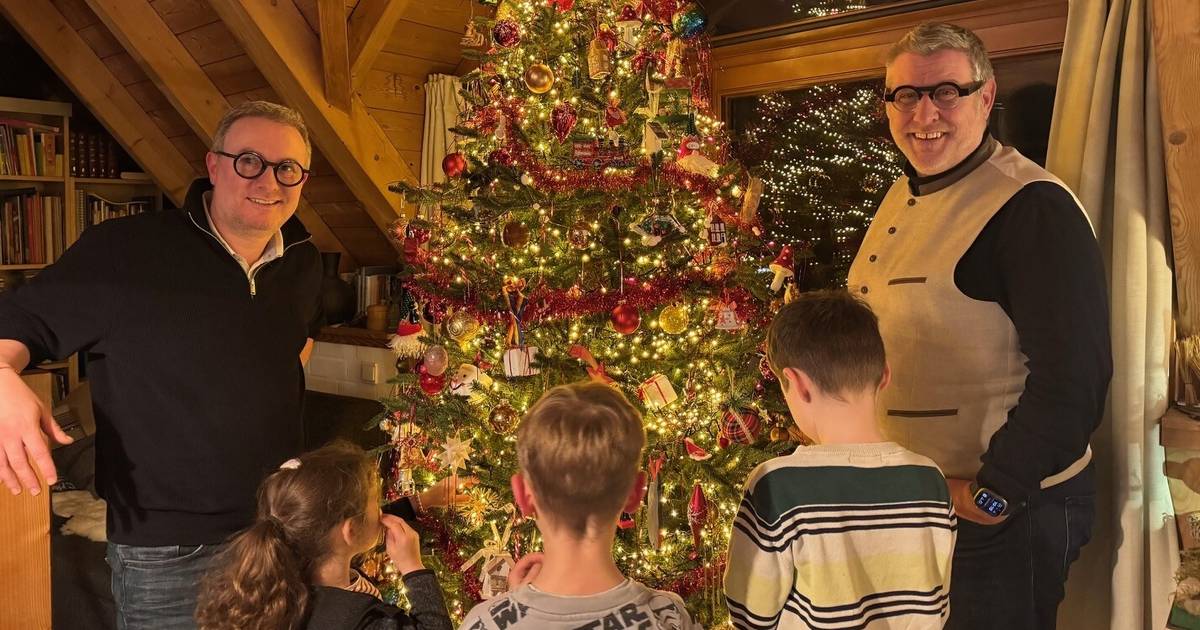 Weihnachten bei der Regenbogenfamilie Nethen im Kreis Viersen