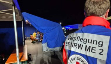 So versorgte das Rote Kreuz die Menschen