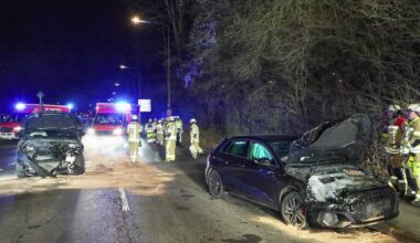 Unfall mit sieben Verletzten – darunter Kinder